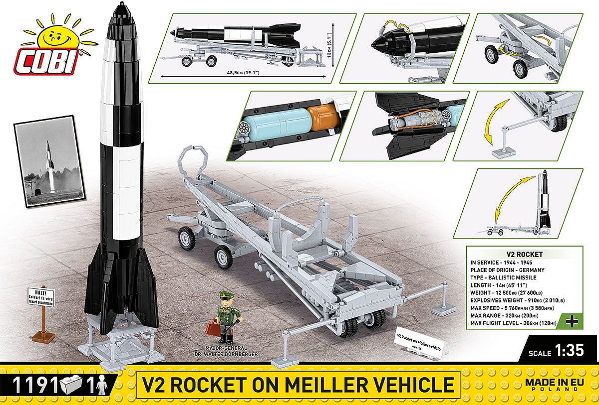 V2 Rocket on Meiller Vehicle - Executive Edition - fot. 4