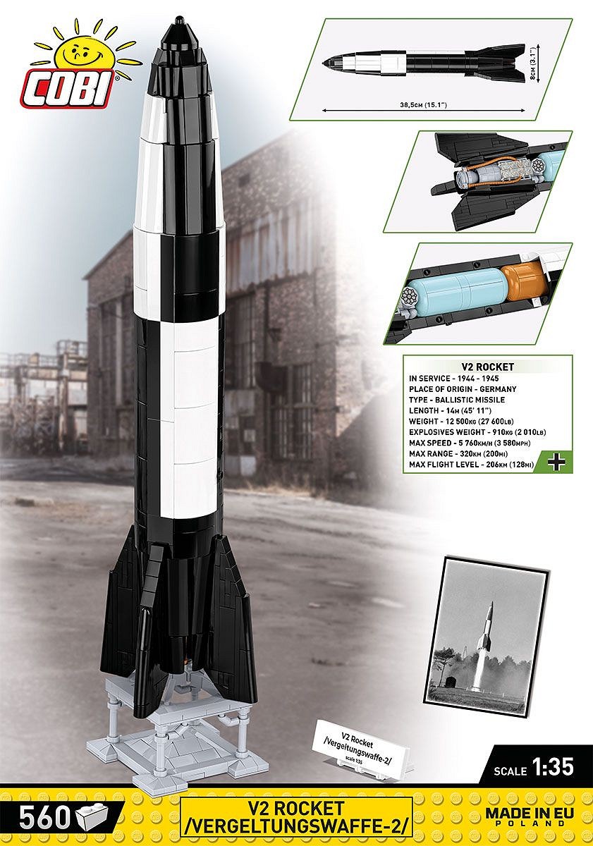 V2 Rocket (Vergeltungswaffe-2) - fot. 5