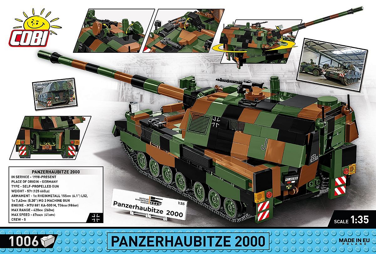 Panzerhaubitze 2000 - uszkodzone opakowanie - fot. 4