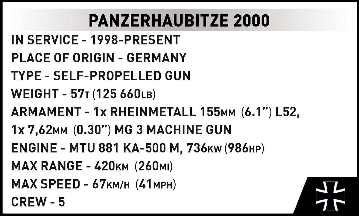Panzerhaubitze 2000 - uszkodzone opakowanie - fot. 11