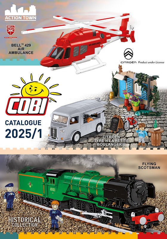 Katalog klocków Cobi 1/2025