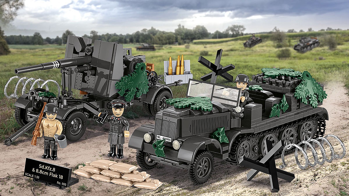 Sd.Kfz.8 & 8.8 cm Flak18 - Edycja Limitowana - fot. 16