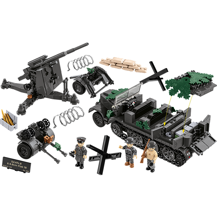 Sd.Kfz.8 & 8.8 cm Flak18 - Edycja Limitowana - fot. 4