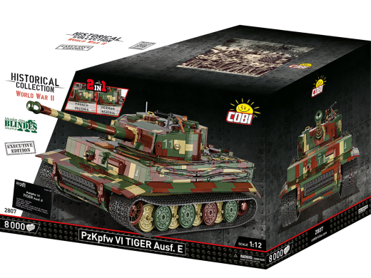 Wszystko, co warto wiedzieć o ogromnym zestawie PzKpfw VI Tiger Ausf. E – Executive Edition w skali 1:12