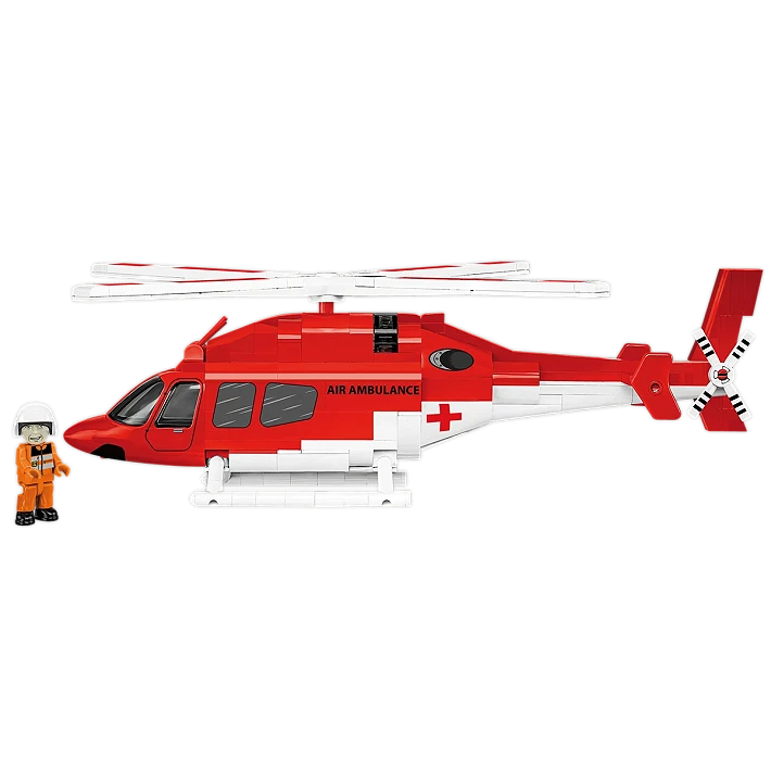 Kit De Construction COBI Bell 429 Air Ambulance - 248 Pièces, échelle 1:48, Hélicoptère De Secours
