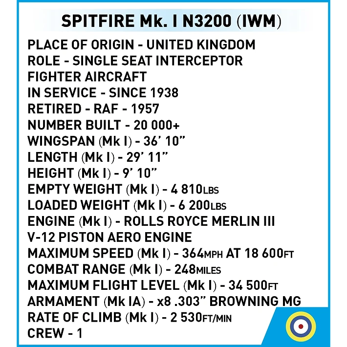 Spitfire Mk. I N3200 - Imperial War Museum Duxford - fot. 5
