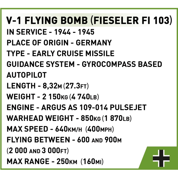 V-1 Flying Bomb (Fieseler Fi 103) - Edycja limitowana - fot. 7