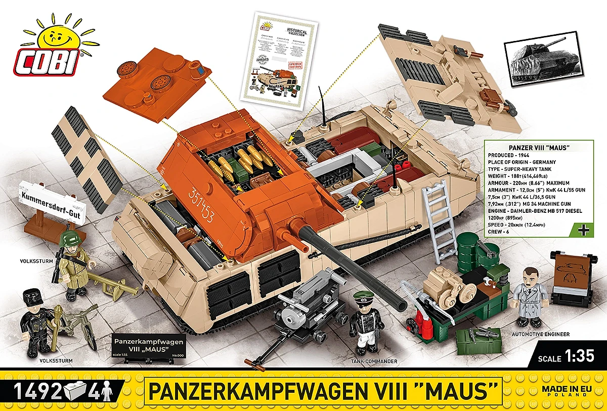 Panzerkampfwagen VIII Maus - Edycja Limitowana - fot. 5