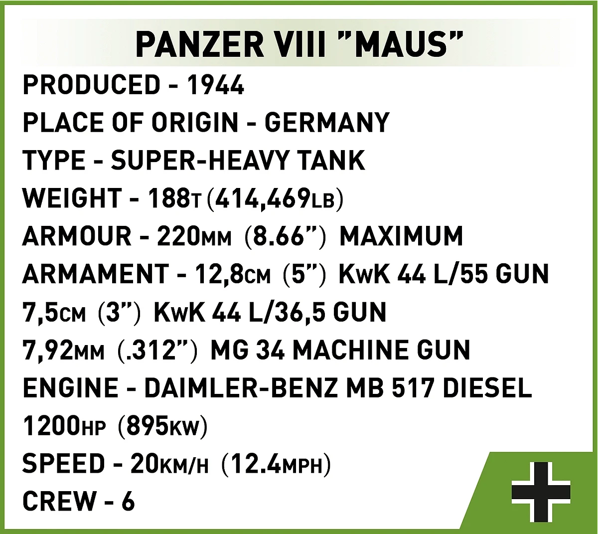 Panzerkampfwagen VIII Maus - Edycja Limitowana - fot. 9