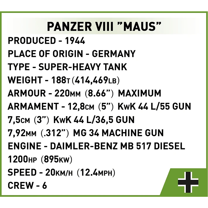 Panzerkampfwagen VIII Maus - Edycja Limitowana - fot. 9
