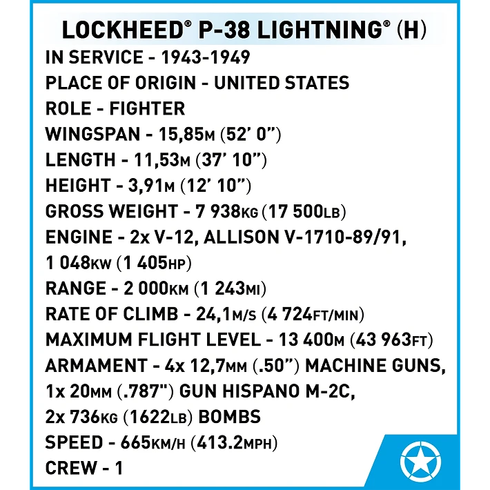 Lockheed P-38H Lightning - fot. 6