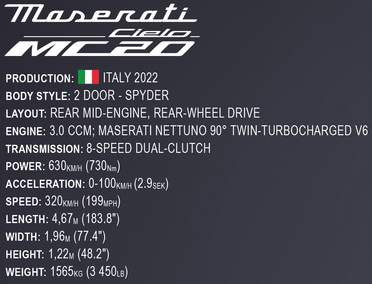 Maserati MC20 Cielo - Executive Edition - fot. 11