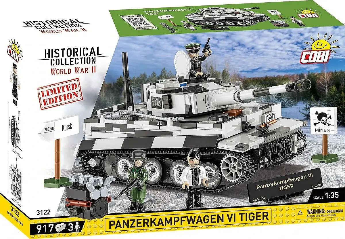 Klocki czołg Panzerkampfwagen VI Tiger