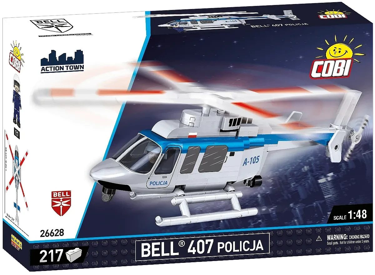 Klocki Bell 407 Policja