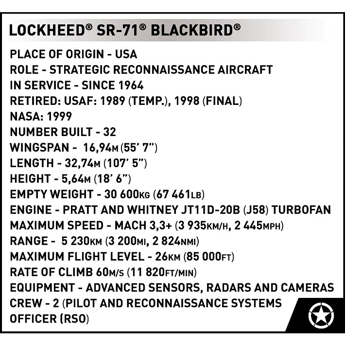 Lockheed SR-71 Blackbird - Executive Edition - fot. 13