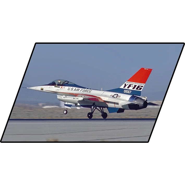 F-16 (YF-16) First Flight 1974 - fot. 15