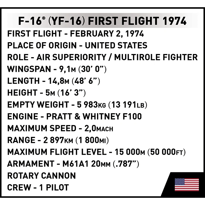 F-16 (YF-16) First Flight 1974 - fot. 13