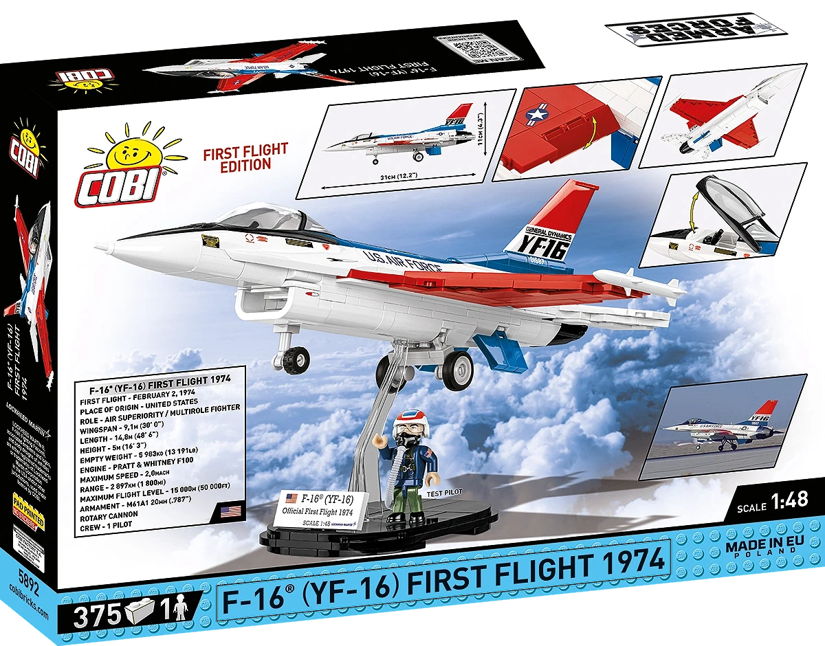 F-16 (YF-16) First Flight 1974 - fot. 17