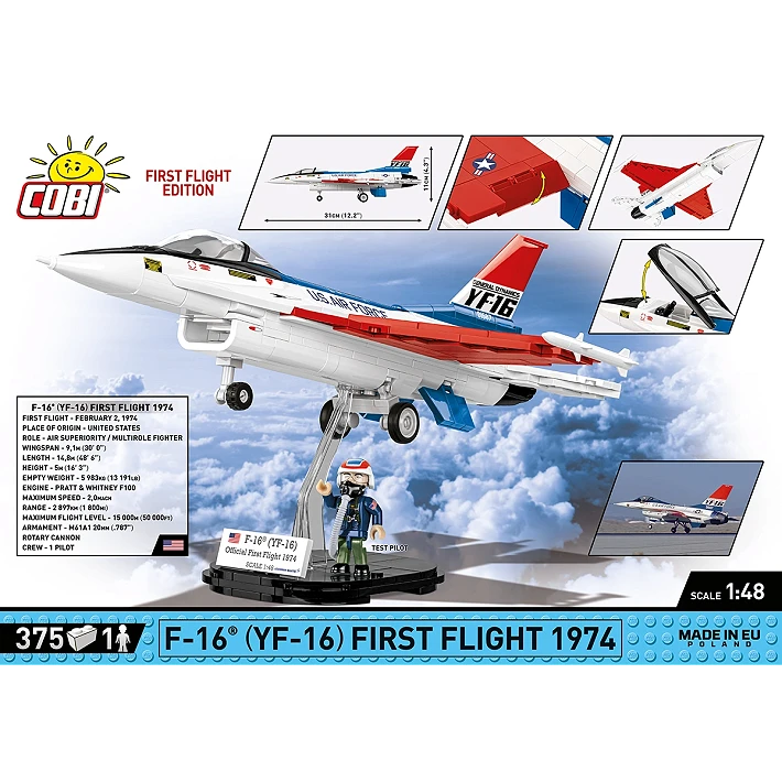 F-16 (YF-16) First Flight 1974 - fot. 4