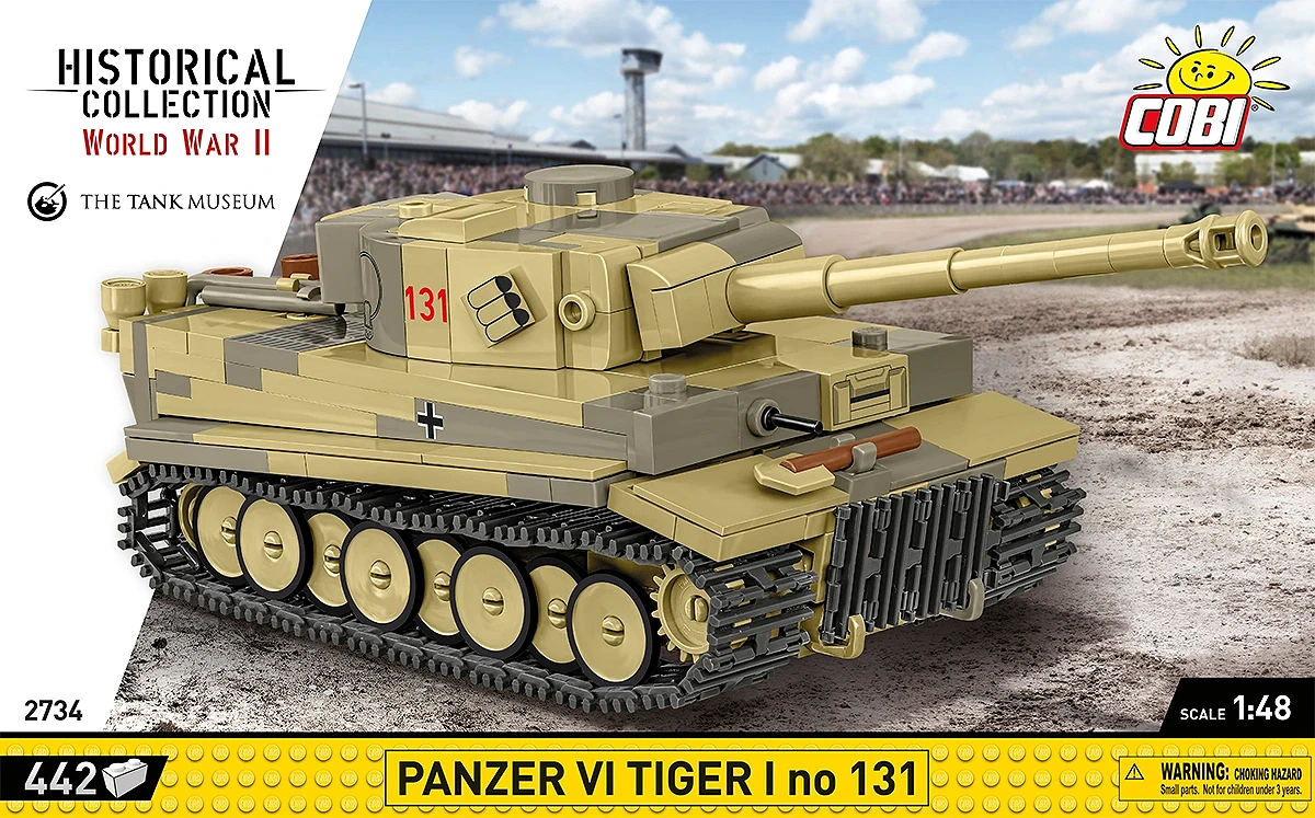 COBI Collezione Storica – Tiger I 1:?? Modello In Mattoncini, 896 Pezzi, Kit Da Collezione Per Adulti 14+, Compatibile Con Altri Marchi