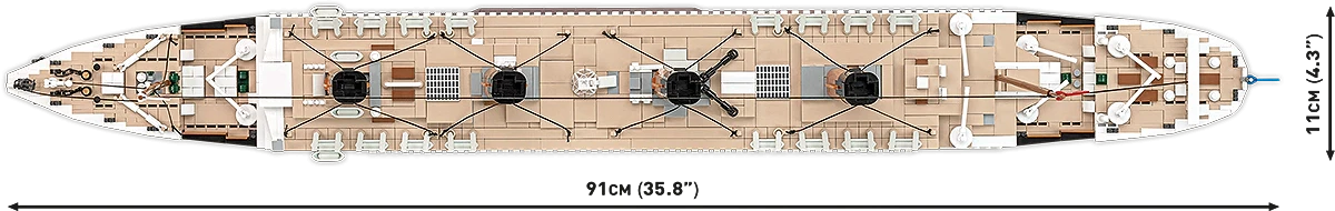 RMS Titanic 1:300 - fot. 8