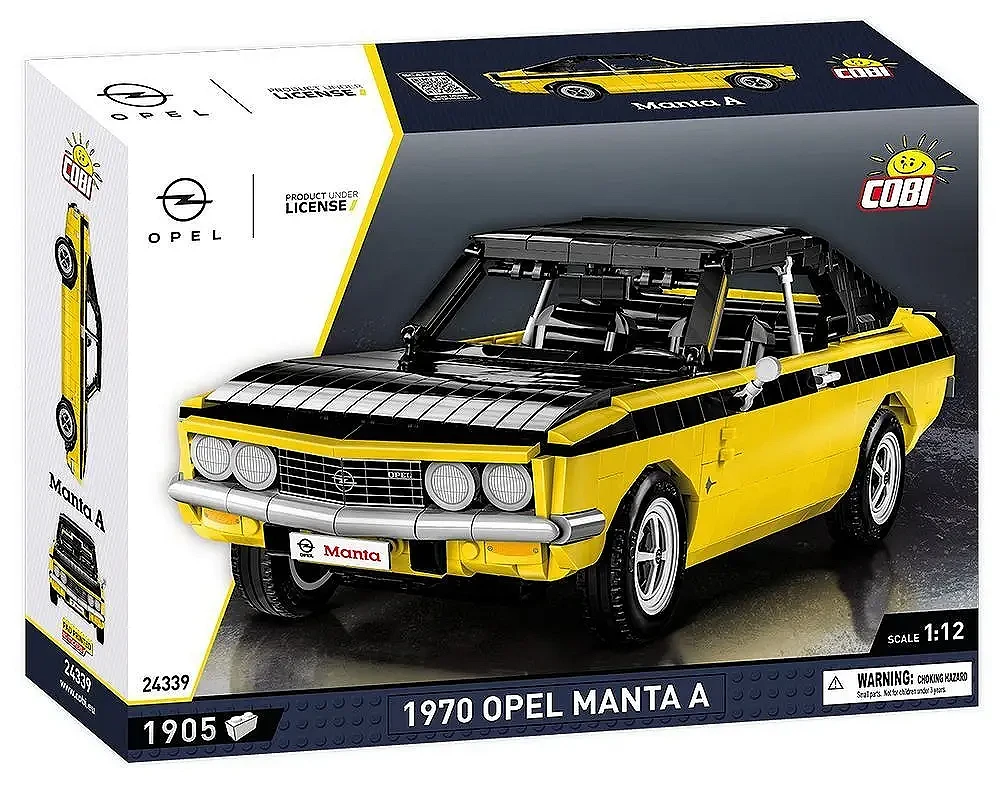 prezent dla fana motoryzacji - klocki auto Opel Manta A 1970