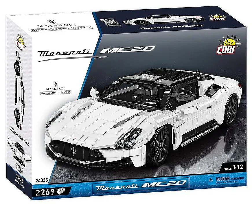 prezent dla fana motoryzacji - klocki auto Maserati MC20