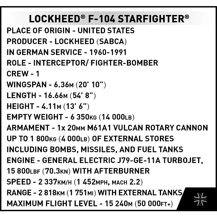 Lockheed F-104 Starfighter - fot. 6