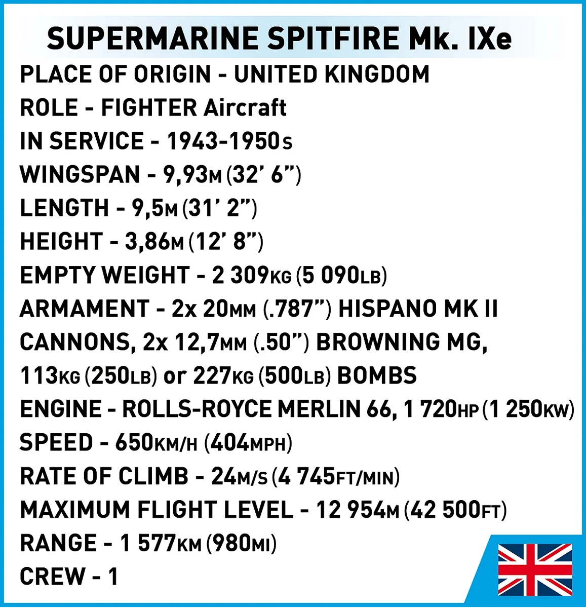 Supermarine Spitfire Mk.IXe - fot. 8