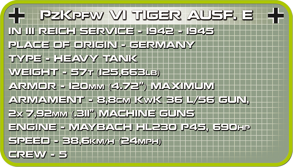 Tiger 131 SD.KFZ. 181 Panzerkampfwagen VI AUSF. E - fot. 10
