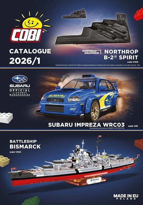 Cobi Bricks Catalogue 2/2025