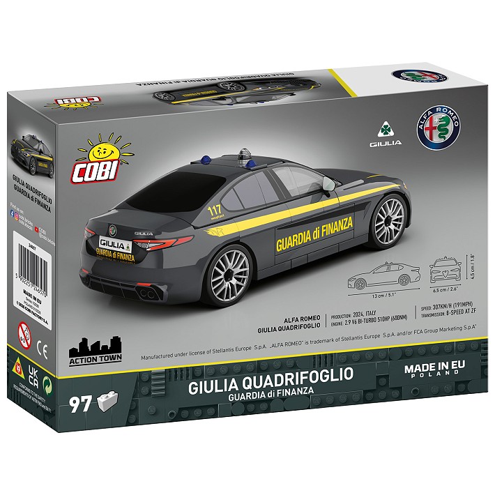 Giulia Quadrifoglio Guardia di Finanza - fot. 9