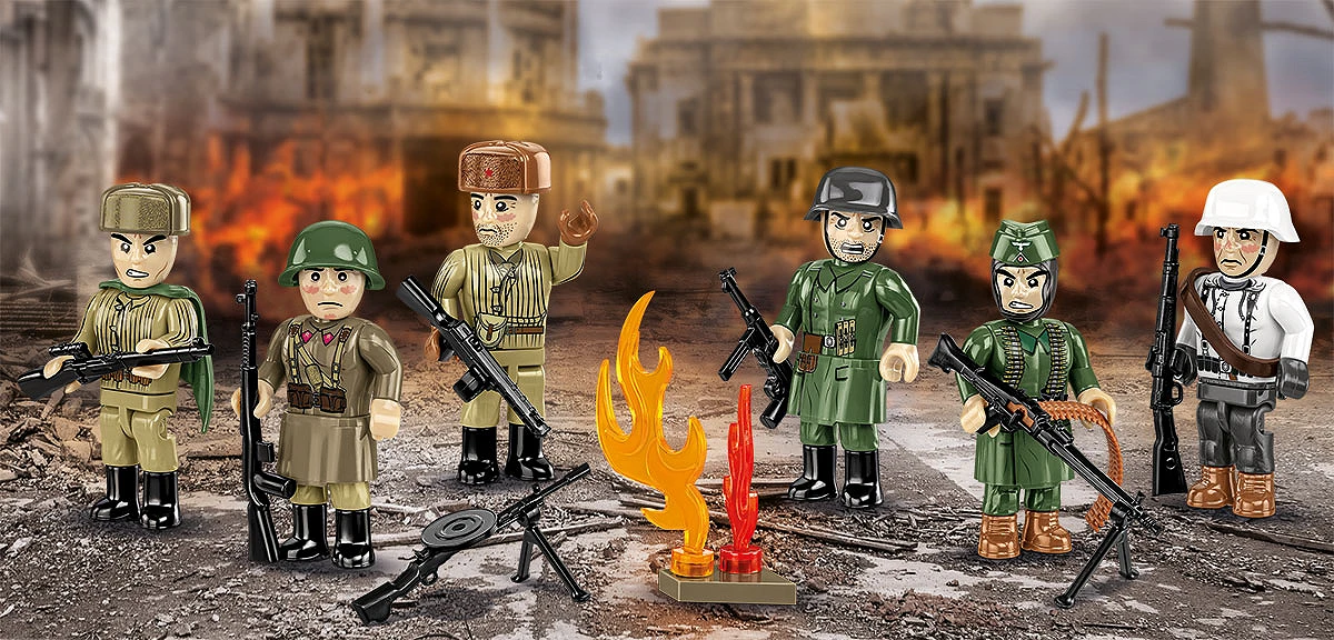 Battle of Stalingrad (COBI-2061)  Soldiers Figures  Cobi.eu