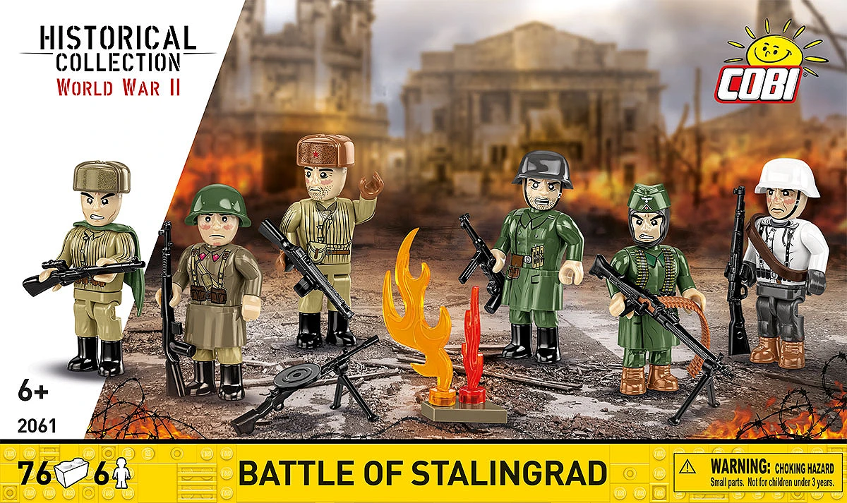 Battle of Stalingrad (COBI-2061)  Soldiers Figures  Cobi.eu