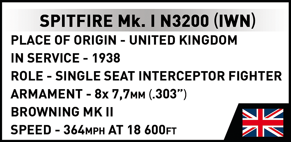 Spitfire Mk. I N3200 - Imperial War Museum Duxford - fot. 7