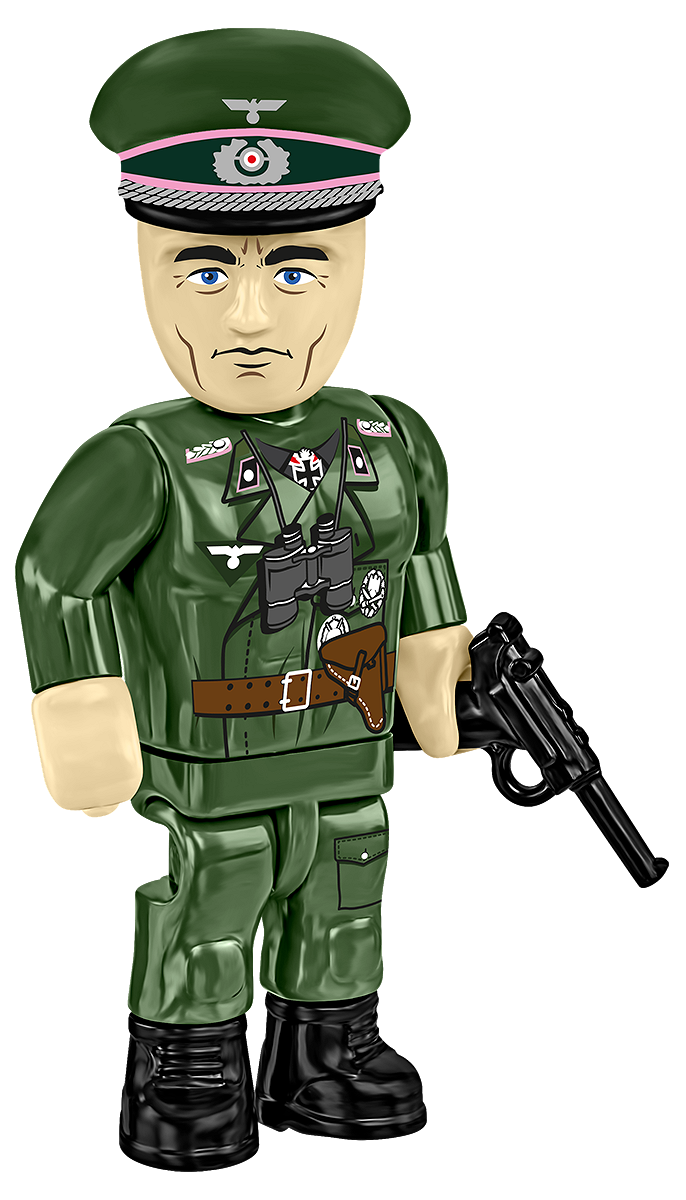 Figur des Panzerkommandanten aus dem Set Jagdpanther Sd.Kfz. 173.