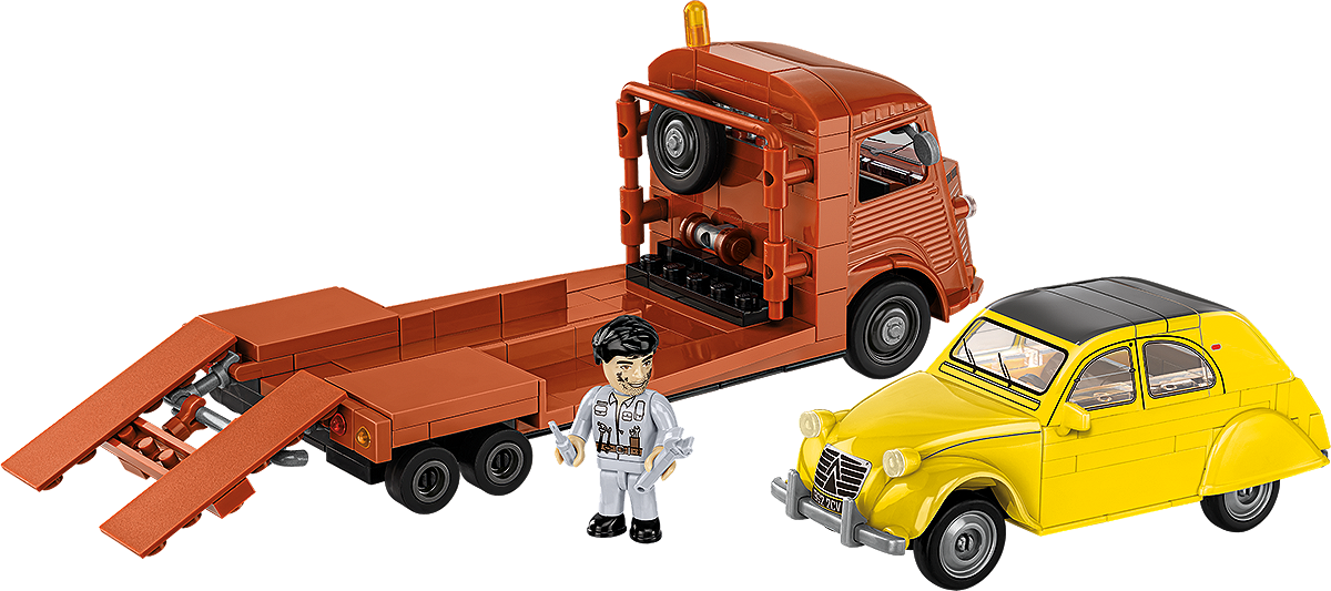 Citroen Type H Car Transporter & 2CV Type AZ - fot. 2