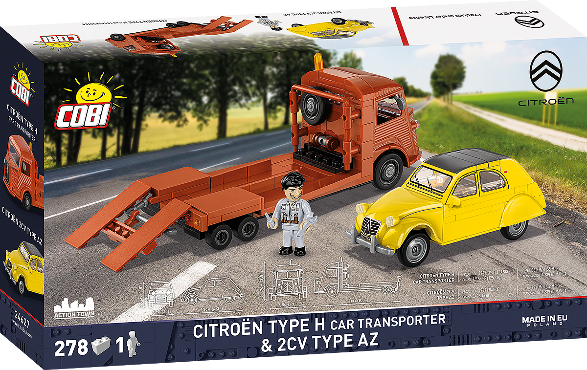 Citroen Type H Car Transporter & 2CV Type AZ - fot. 9