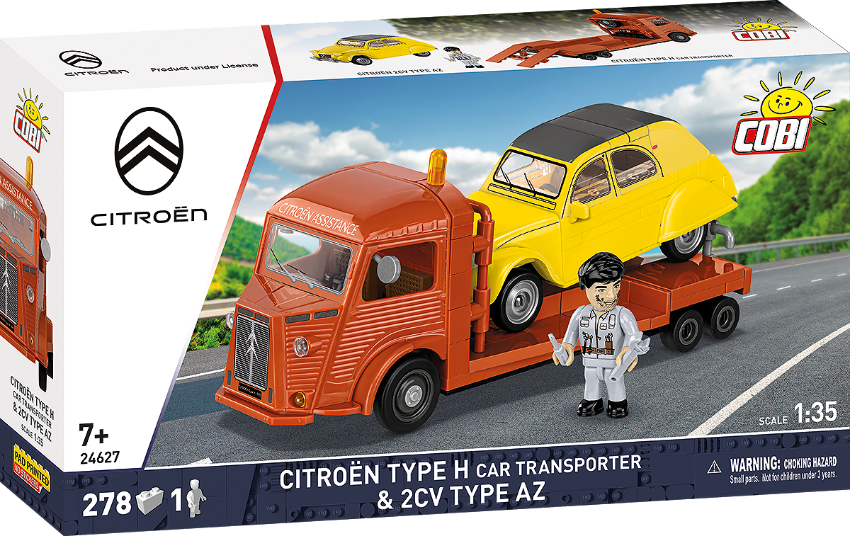 Citroen Type H Car Transporter & 2CV Type AZ - fot. 8