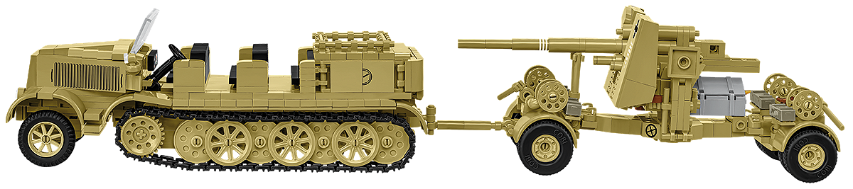 Sd.Kfz.8 Towing 8.8 cm Flak 36 - fot. 5
