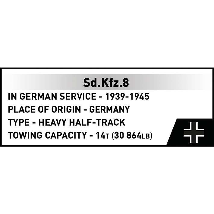 Sd.Kfz.8 Towing 8.8 cm Flak 36 - fot. 7