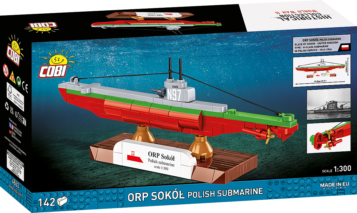 ORP Sokół Polish Submarine - fot. 9