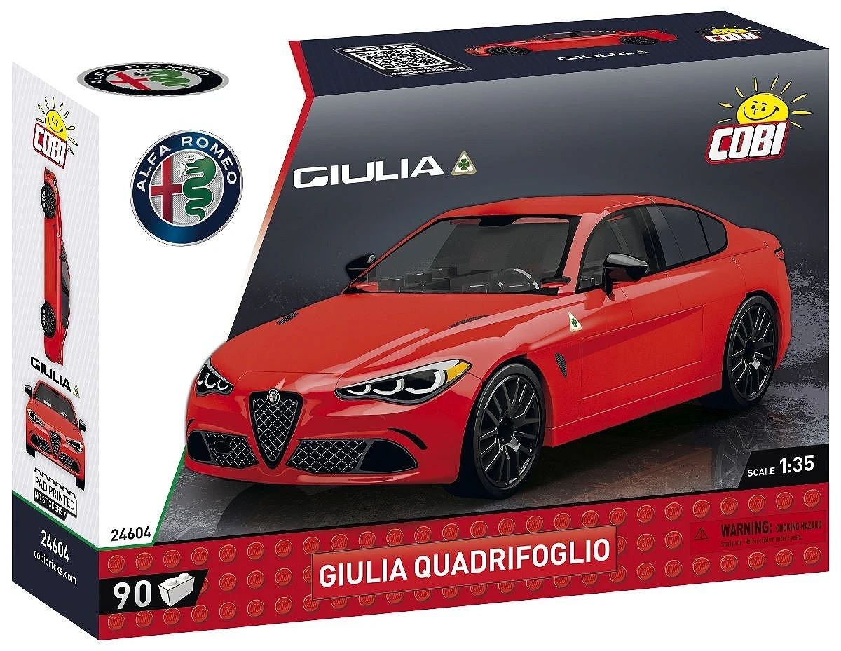 A gift for an Alfa Romeo fan - Italian passion captured in COBI building blocks