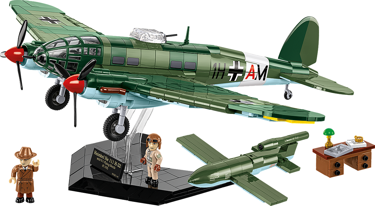Heinkel HE 111 H-22 with V1 Flying Bomb - Executive Edition