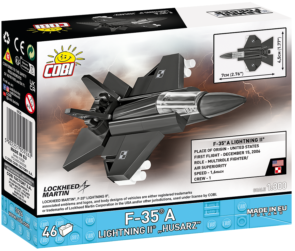 F-35A Lightning II "Husarz" 1:300 - fot. 8