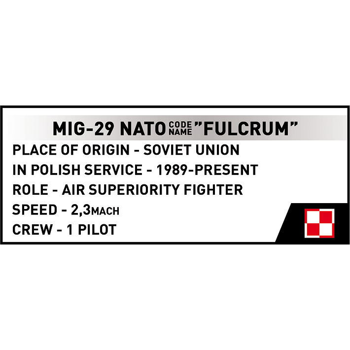 MiG-29 NATO "Fulcrum" 1:300 - fot. 6