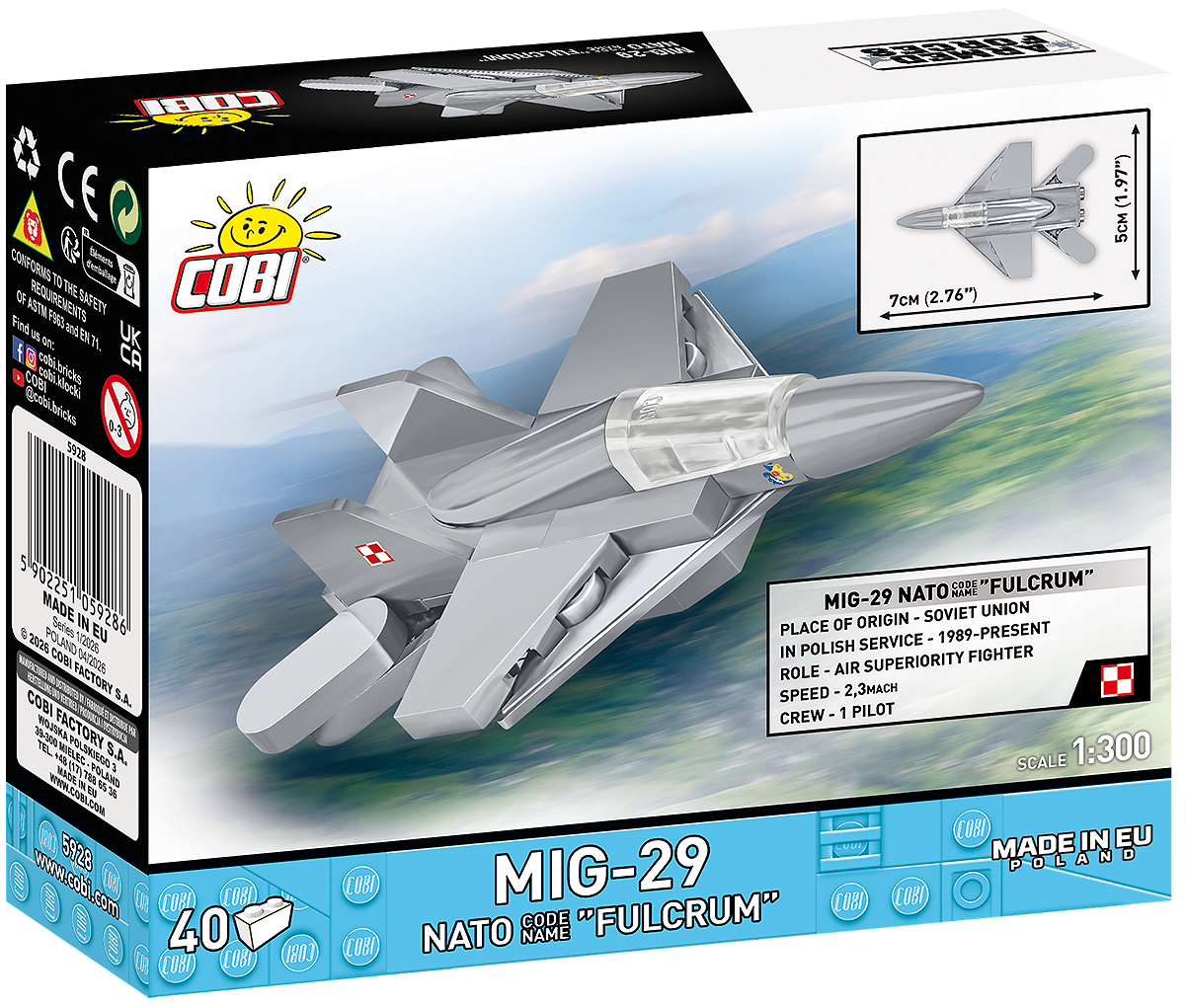 MiG-29 NATO "Fulcrum" 1:300 - fot. 8