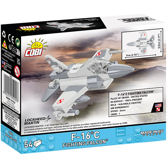 F-16C Fighting Falcon 1:300 - fot. 7