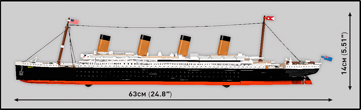 RMS Titanic 1:450 - fot. 5