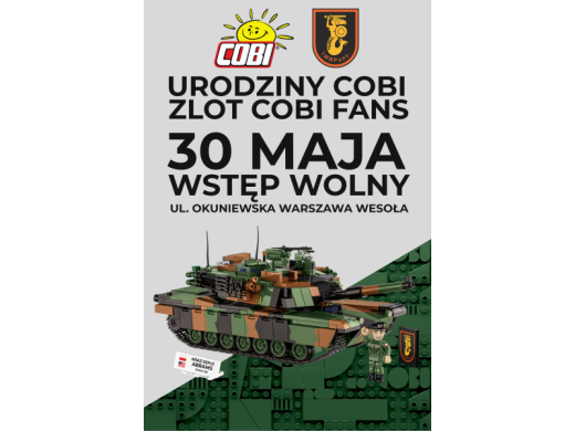 Urodziny COBI i Dzień Dziecka z 1 Warszawska Brygada Pancerna!